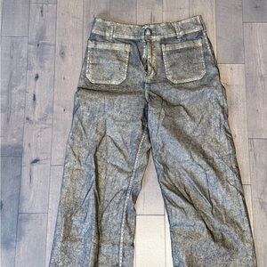 Anthropology Colette Foiled Denim